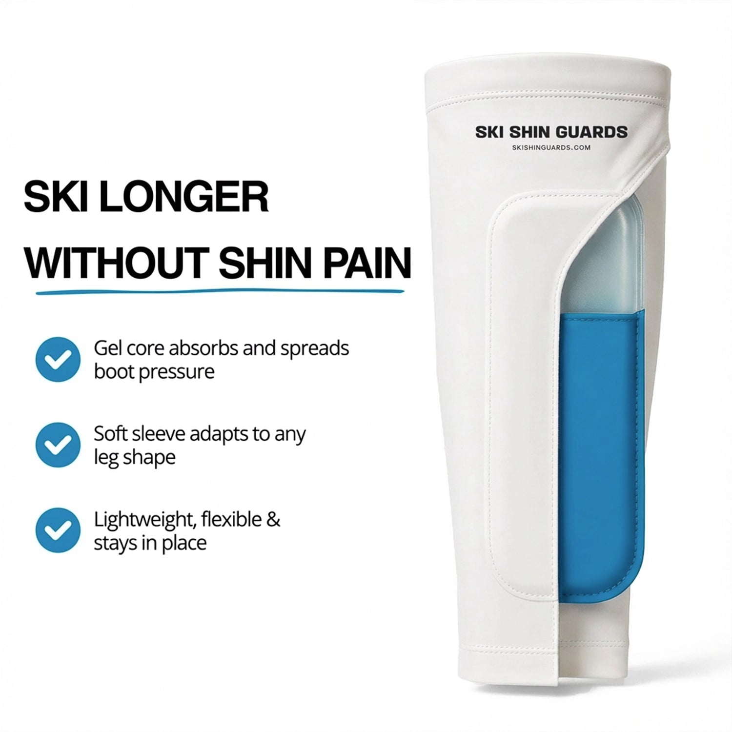 ShinSki™ Shin Guards Pro